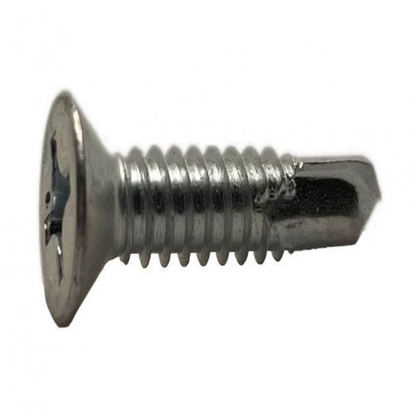 Suburban Bolt And Supply Sheet Metal Screw, #8 x 3/4 in, Steel Flat Head Phillips Drive A0100100048FT